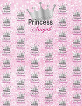 Custom Step And Repeat Princess Backdrop For Photography Shopbackdrop